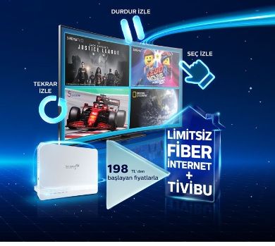 Turk Telekom Tivibu’lu Evde İnternet Kampanyası