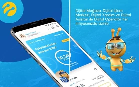 Dijital Operatör Turkcell Hesabım Uygulaması