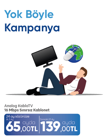 Turksat Kablo Yok Böyle Kampanya