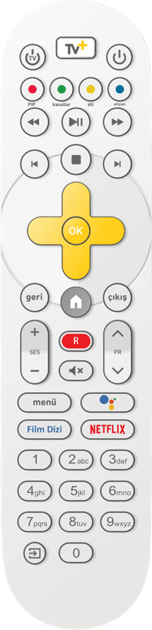 TV+ PRO Kumanda